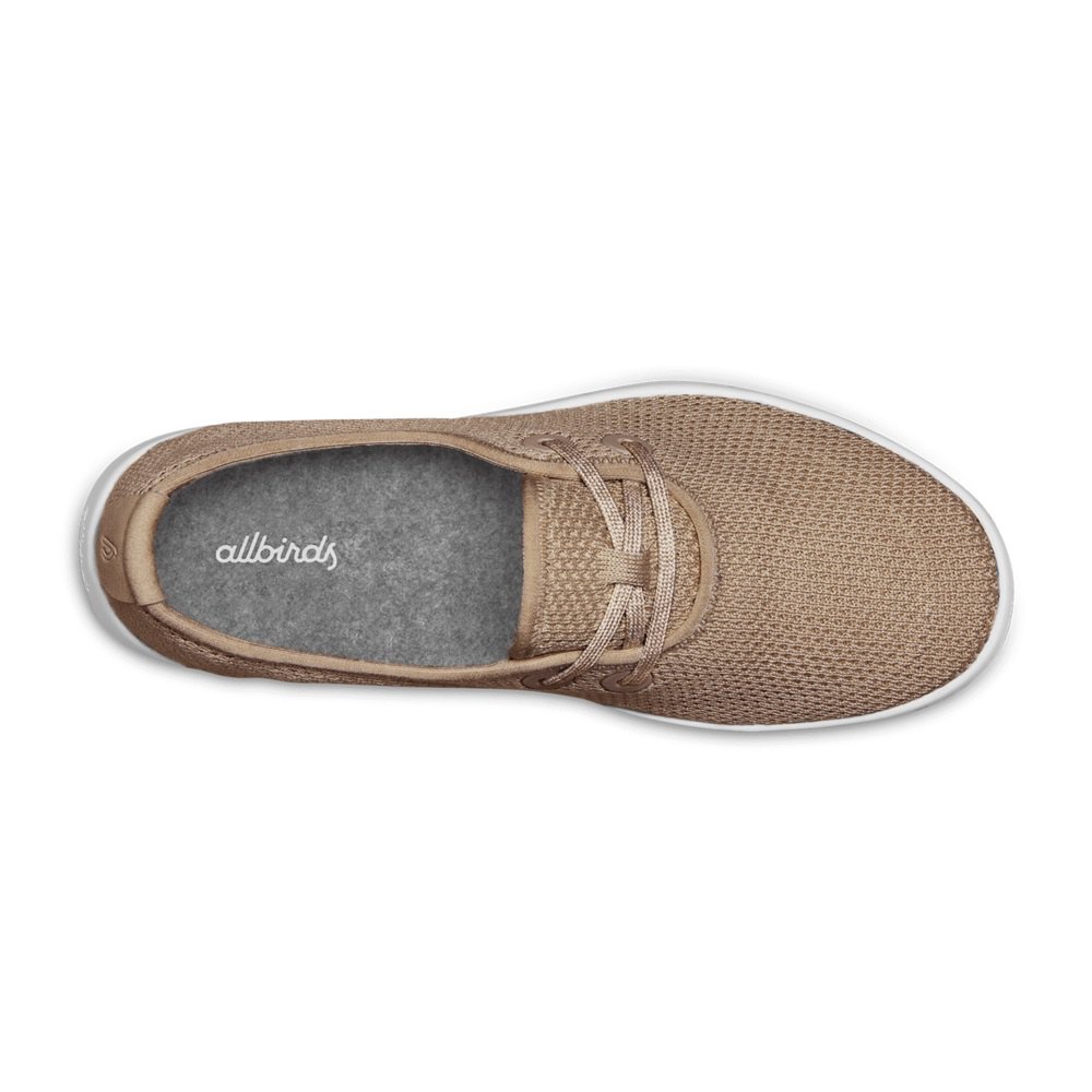 Allbirds Men\'s Boat Shoes Khaki - Tree Skippers - 08716JCTB